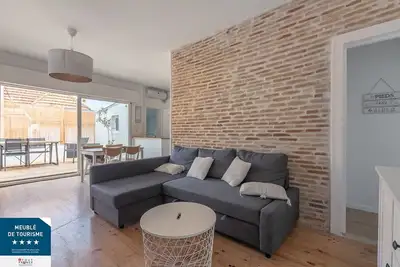 Image de Oasis zen avec terrasse calme hyper centre et tout à pieds. Mer, marché à 50 m