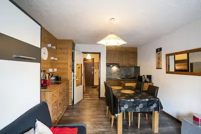 Image de Studio cosy pour 4 pers. avec balcon à Châtel