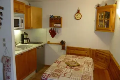 Image de Appartement 2 pièces cosy, 5 pers, terrasse sud, proche des remontées, parking inclus, WiFi en option