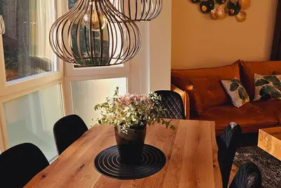 Image de Appartement/fewo, Bad, Wc, 2 Schlafräume - Ferienwohnung Blick ins Grüne