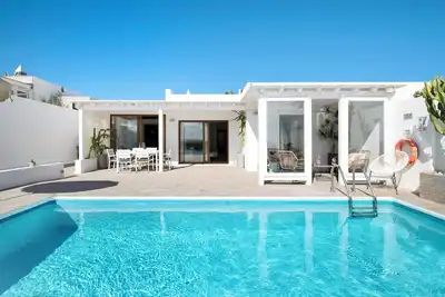 Image de Maison de vacances \"El Ancla\" avec vue sur la mer, piscine privée et Wi-Fi