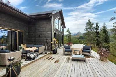 Image de Belle maison à Norheimsund avec jacuzzi