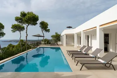 Image de Villa « Molí » avec vue sur la mer, Wi-Fi et climatisation