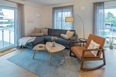 Image de Brandneue Oberwohnung mit Infrarotsauna im Herzen von Dornumersiel