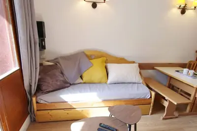 Image de Studio cabine 4 pers. avec balcon sud, WiFi inclus