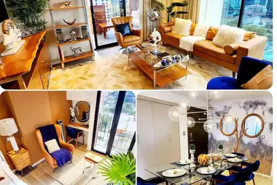 Image de Teak & Leather Lux design 3 Bd Apartment @ Zona 10