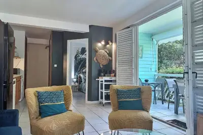 Image de Appartement de standing avec piscine dans résidence typiquement créole