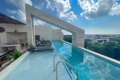 Image de Brand New Tulum Luxury 2 Bed 2 Bath Condo with Beautiful Rooftop Pool