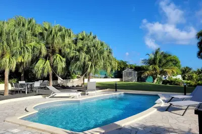 Image de Villa Wan, Villa créole moderne avec vue Marie Galante à Saint François