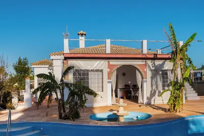 Image de Maison de vacances \"Anexo de Invitados\" avec piscine privée et climatisation