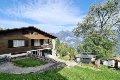 Image de Exclusive Chalet in Flumserberg\nclose to the ski slopes with brathtaking view.
