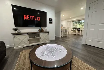 Image de Modern hideaway in Logan Utah with changing sand table.