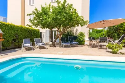 Image de Maison de vacances 'Playamar' avec vue sur la montagne, Wi-Fi et climatisation