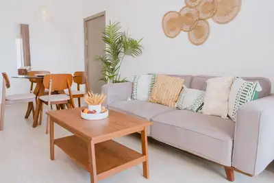 Image de Cozy and clean 2-bedroom 5 min from the beach!