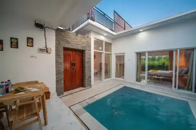 Image de Modern Cozy Private 2br Villa With Roof Top Sunset View