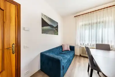 Image de Appartement \"Casa Da Rin Elena\" avec vue sur les montagnes, jardin privé et Wi-Fi