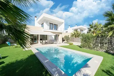 Image de Maison de haut de gamme avec privée et jardin