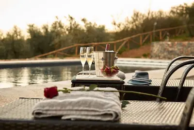 Image de 15th century barn fully renovated in a stylish style with gorgeous swimming pool