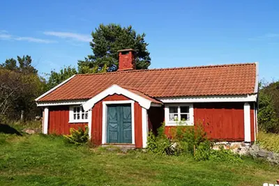 Image de Cozy old cottage on a island in the archipilago