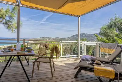 Image de Casa Ghju, magnifique vue mer et montagne