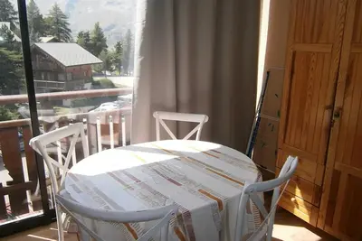 Image de Homerez - Studio, Le Dévoluy, vue sur montagne.