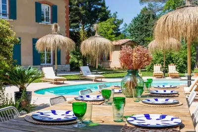 Image de Homerez - Villa spacieuse à Pontevès avec piscine privée.