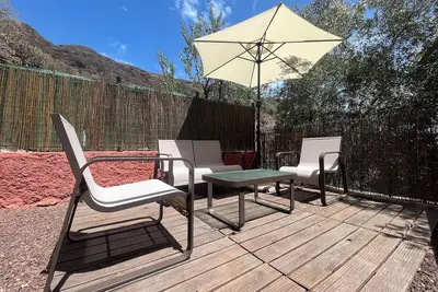 Homerez - Maison accueillante avec vue sur la montagne à Ingenio