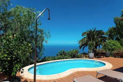 Homerez - Villa Tijarafe, vue mer.