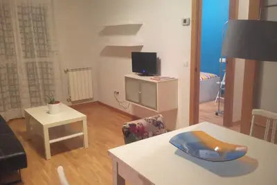 Image de Homerez - Appart Zamora, Vue jardin.