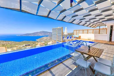 Homerez - Villa élégante à Kaş avec piscine privée