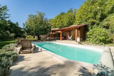 Image de L'Auxance : Grande maison de charme avec piscine