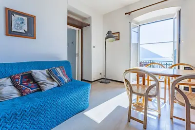 Image de Confortable appartement avec climatisation, Wifi, Tv, balcon et vue panoramique, près de Portofino