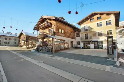 Image de Appartement \"Lovin Winter\" avec vue sur la montagne, balcon privé et Wi-Fi