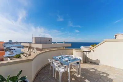 Image de Appartement 'Gallipoli Vista Mare' avec vue sur la mer, Wi-Fi et climatisation