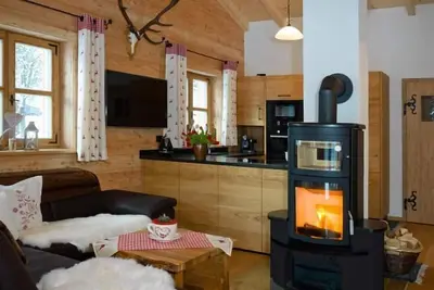 Image de Chalet with sauna and outdoor seating area