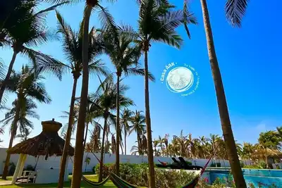 Image de Great Time at Áak House With Pool in Front of it and Private Beach Club 5minutes