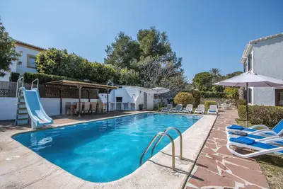 Grande villa confortable  avec piscine privée à Javea, Costa Blanca, Espagne pour 10 personnes