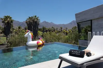 Villa de vacances 'Karat Calypso' avec vue sur mer, Wi-Fi et climatisation