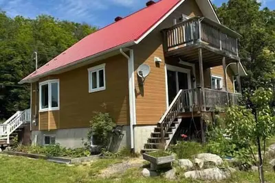 Image de L'éveil du grand boisé, Foyer, Spa et Vue!