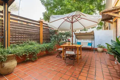 Image de Maison de vacances 'Su Pardu' avec terrasse et jardin privés