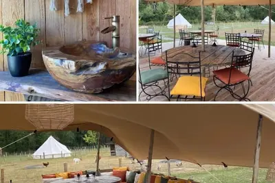 Image de Camping La Bêle & Toile Tente L'Insouciante