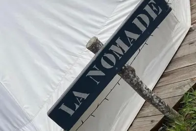 Image de Camping La Bêle et Toile Tente La Nomade