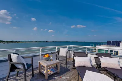 Image de Nordlicht - 1. Reihe, finnische Sauna, kamin, Meerblick, dachterrasse, 2 Stellplätze