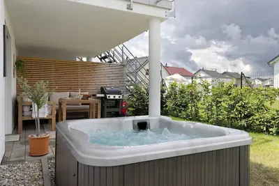 Appartement \"Am Rande des Biosphärengebiets\" avec jardin privé et Wi-Fi