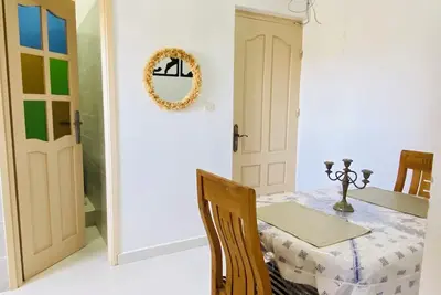 Our place is located in a queit area, far from the nose of the city, .
