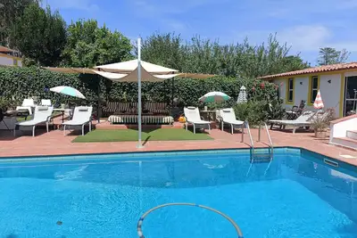 Image de Maison de vacances \"Casa Do Campo Dornes Um\" avec piscine partagée, jardin partagé et Wi-Fi