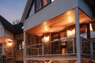 Dandy Villas Karpenisi - Raindrop Private & Lux 3story Chalet - The Ultimate Retreat - up to 9