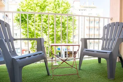 Image de Bail mobilité - 2 ch, balcon à 5 min des plages