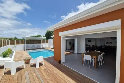 Image de Villa K'araïbes - Saint François - Jusqu'à 6 personnes et 1 bébé