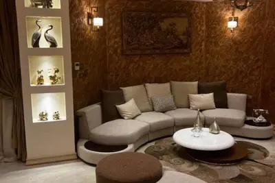 super Luxury and wide flat new Cairo near malls and airport